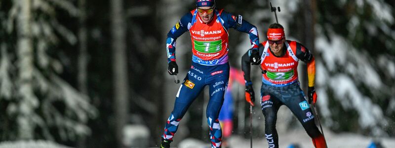 Festigte mit Platz zwei in der Verfolgung die Führung in der Gesamtwertung: Philipp Nawrath. - Foto: Pontus Lundahl/TT News Agency/AP/dpa
