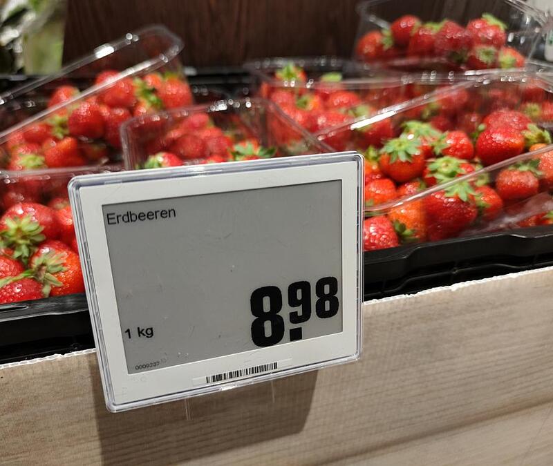 Erdbeeren im Supermarkt (Archiv) - Foto: über dts Nachrichtenagentur