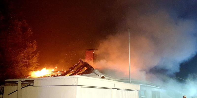 FW Schalksmühle: Dachstuhlbrand in Schalksmühle-Heedfeld - Foto: presseportal.de