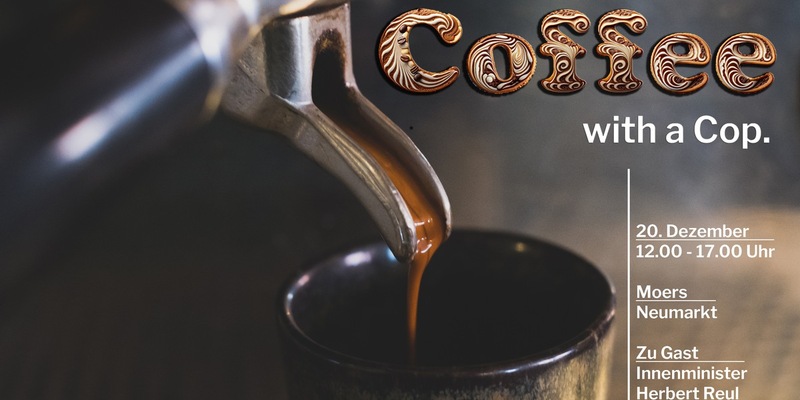 POL-WES: Coffee with a Cop am 20.12.2023 in Moers. - Foto: presseportal.de