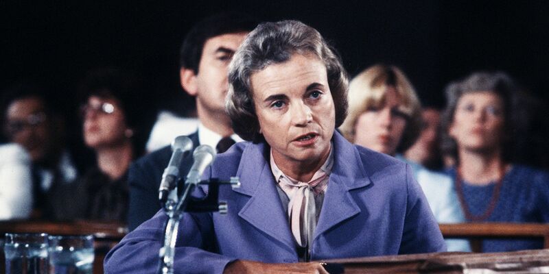 Sandra Day O'Connor im Jahr 1981. Sie einstige Richterin ist für viele bis heute ein Vorbild. - Foto: John Durica/AP/dpa