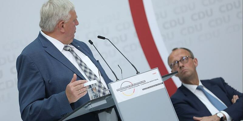 Karl-Josef Laumann und Friedrich Merz (Archiv) - Foto: über dts Nachrichtenagentur