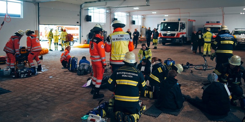 FW-M: 500 Einsatzkräfte trainieren bei Rettungsdienstübung MPREP24 (Stadtgebiet) - Foto: presseportal.de