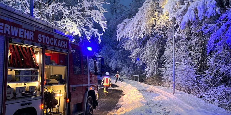 FW Stockach: Wetterbedingte Einsätze für die Feuerwehr Stockach - Foto: presseportal.de