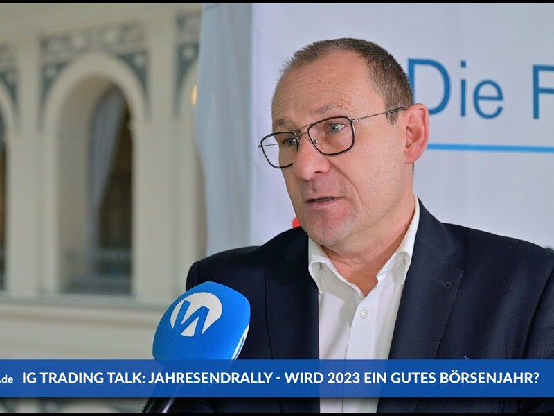 Christian Henke (Onlinebroker IG):  Wir können über ein sehr gutes Börsenjahr 2023 reden - Foto: inside-wirtschaft.de