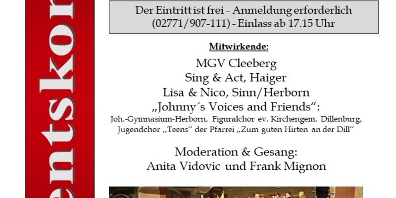 POL-LDK: Noch Plätze frei! 13. Adventskonzert der Polizei in Herborn - Freier Eintritt / Sitzplatzreservierung zwingend erforderlich - Foto: presseportal.de