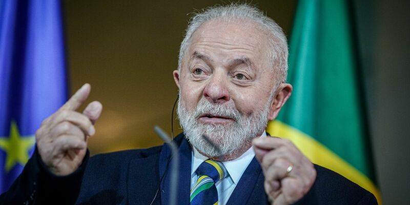 Der Präsident von Brasilien: Luiz Inácio Lula da Silva. - Foto: Kay Nietfeld/dpa
