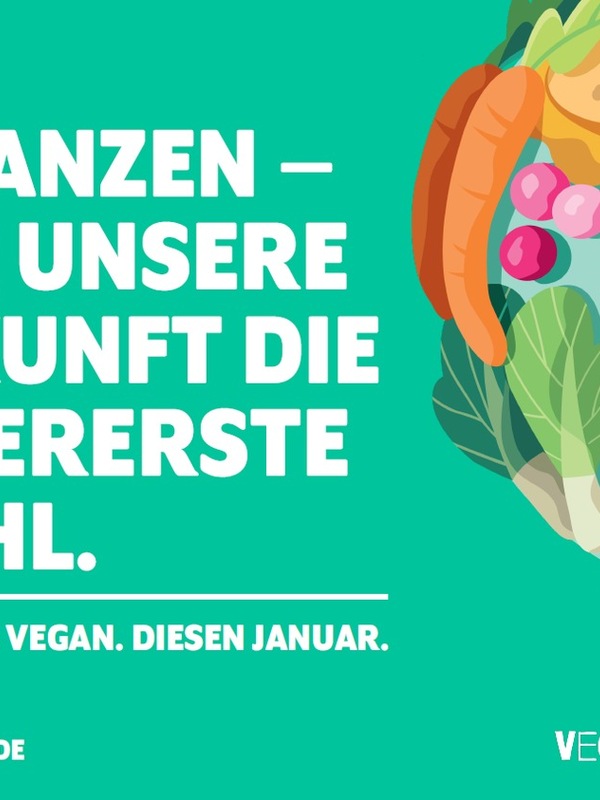 Berlín – ¡Pruébalo vegano – en enero!  La gente lleva más de diez años de fiesta en el gan