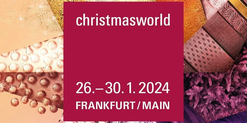 Willkommen zur Christmasworld 2024 - Foto: Messe Frankfurt über pressetext.de