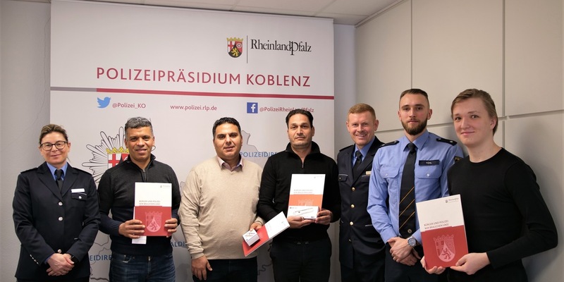 POL-PPKO: Vier Männer für vorbildliches Verhalten geehrt - Foto: presseportal.de