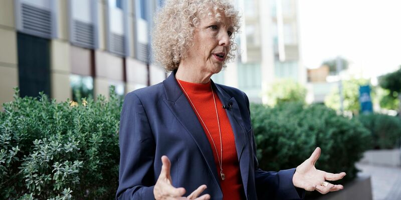 Klimastaatssekretärin Jennifer Morgan in Dubai. - Foto: Joshua A. Bickel/AP