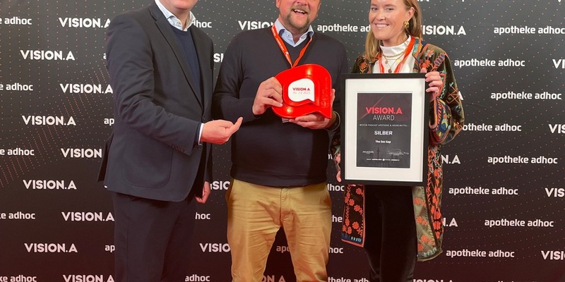 Vision.A Award in Silber für The Sex Gap vom Wort & Bild Verlag - Foto: presseportal.de