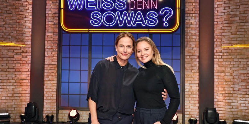 Das Ku'damm-Duell: Claudia Michelsen und Sonja Gerhardt bei Wer weiß denn sowas? / Das Wissensquiz vom 11. bis 15. Dezember 2023, um 18:00 Uhr im Ersten - Foto: presseportal.de