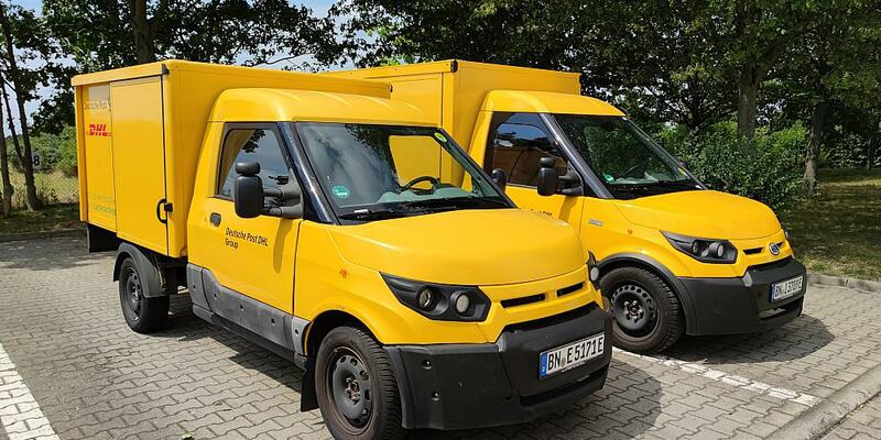 Deutsche-Post-Transporter (Archiv) - Foto: über dts Nachrichtenagentur