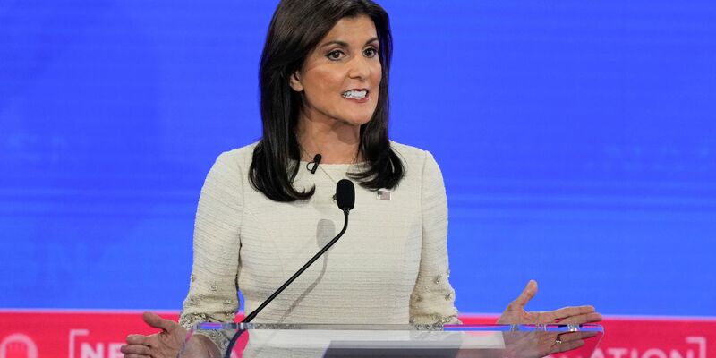 Nikki Haley legte zuletzt in den Umfragen kontinuierlich zu. - Foto: Gerald Herbert/AP