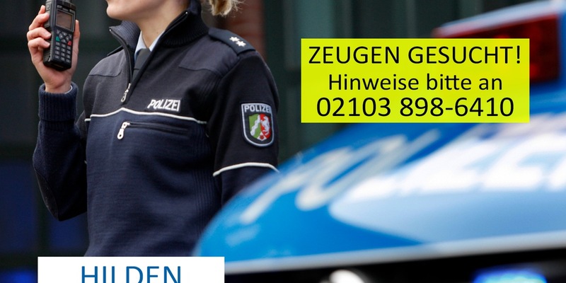 POL-ME: Mutmaßliches Vergewaltigungsdelikt: Polizei ermittelt und bittet um Zeugenhinweise - Hilden - 2311027 - Foto: presseportal.de