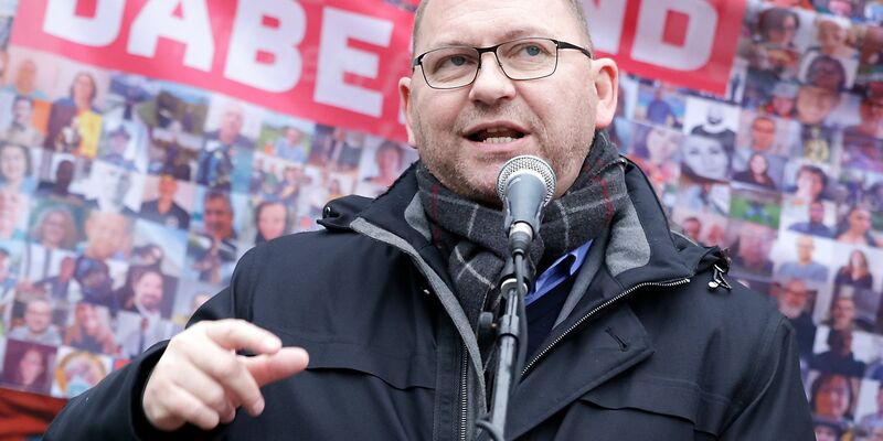 Frank Werneke, Vorsitzender der Dienstleistungsgewerkschaft Verdi. - Foto: Carsten Koall/dpa