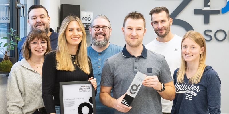 3 Plus Solutions erhält German Customer Award für hohe Kundenzufriedenheit - Foto: presseportal.de