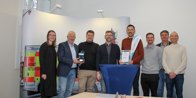RKiSH: Besondere Auszeichnung für höchstzuverlässige Sicherheitskultur geht an die Rettungsdienst-Kooperation in Schleswig-Holstein (RKiSH) - Foto: presseportal.de
