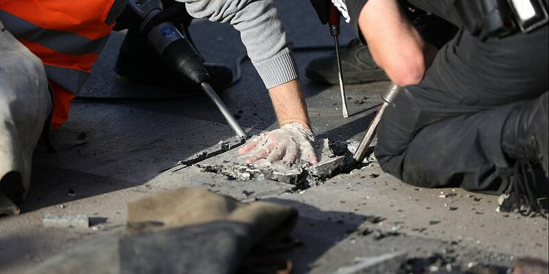 Protest von Letzter Generation (Archiv) - Foto: über dts Nachrichtenagentur