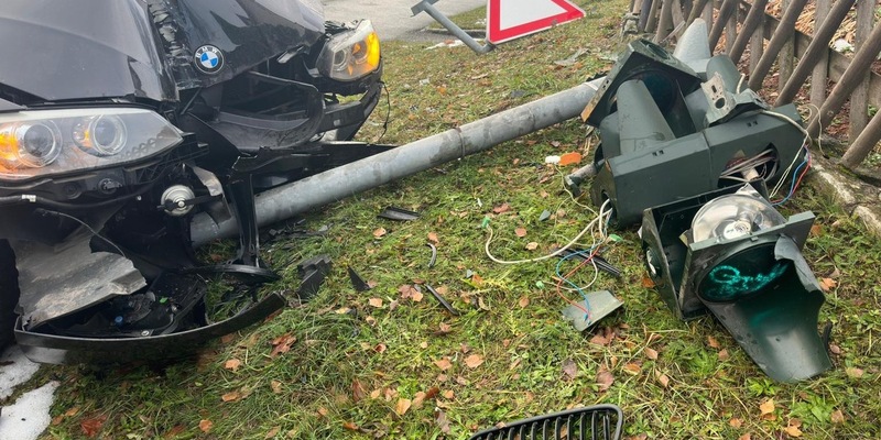 LPI-EF: Das Ende einer Fahrt... - Foto: presseportal.de