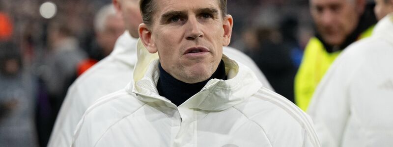 Münchens Sportdirektor Christoph Freund vor dem Spiel. - Foto: Sven Hoppe/dpa