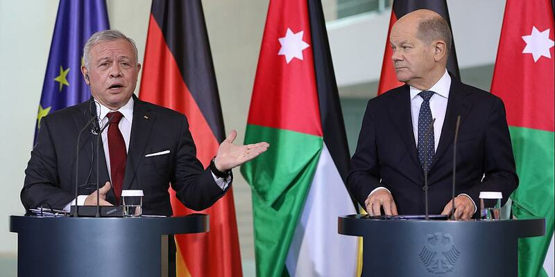 Abdullah II. bin al-Hussein und Olaf Scholz (Archiv) - Foto: über dts Nachrichtenagentur