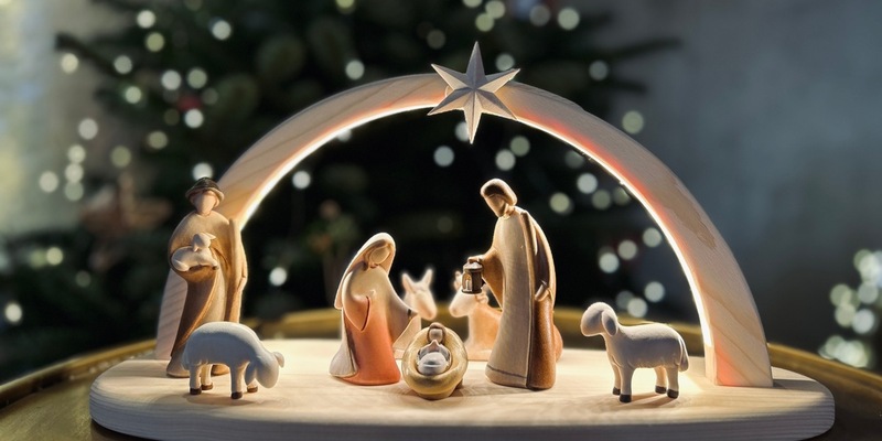 Meinrad Kopp: Warum eine Akantus Weihnachtskrippe unter jeden Weihnachtsbaum gehört - Foto: presseportal.de