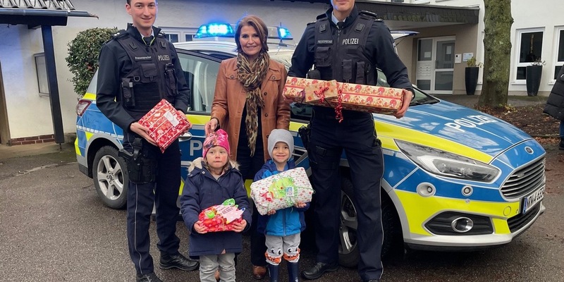 POL-HA: Polizeipräsidentin Ursula Tomahogh überreicht Geschenke an Evangelische Jugendhilfe - Foto: presseportal.de