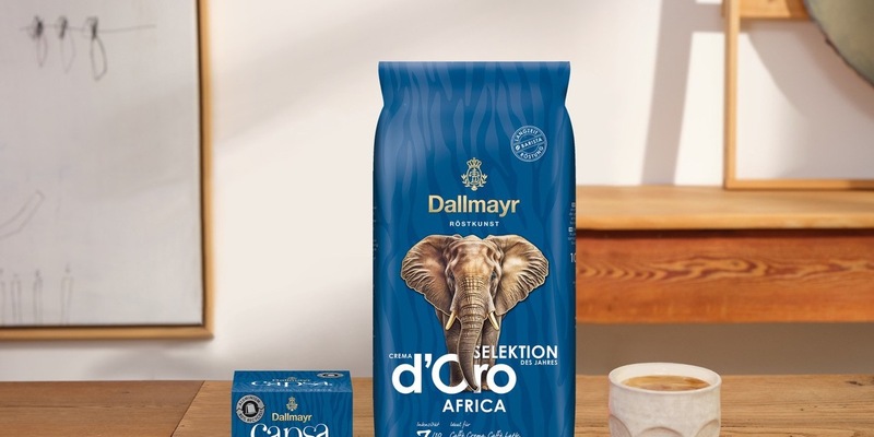 Selektion des Jahres Africa / Dallmayr präsentiert im Januar 2024 ein neues Highlight aus der Crema d'Oro Linie - Foto: presseportal.de