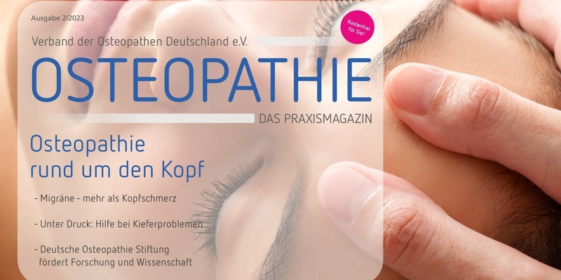 Neu: VOD-Patientenmagazin Osteopathie rund um den Kopf - Foto: presseportal.de