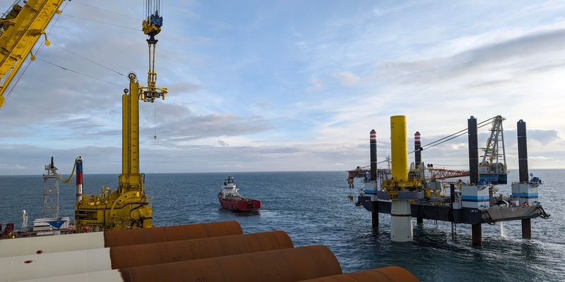 Borkum Riffgrund 3: Installation von größtem deutschen Offshore-Windpark hat begonnen - Foto: presseportal.de