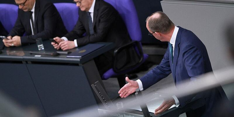 Robert Habeck, Olaf Scholz, Friedrich Merz (Archiv) - Foto: über dts Nachrichtenagentur