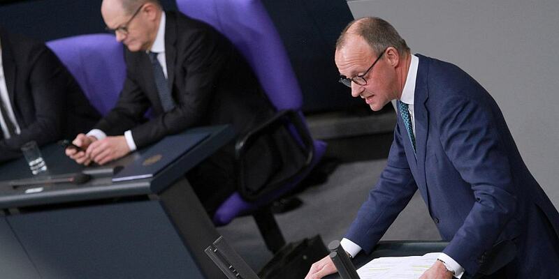 Olaf Scholz, Friedrich Merz am 13.12.2023 - Foto: über dts Nachrichtenagentur