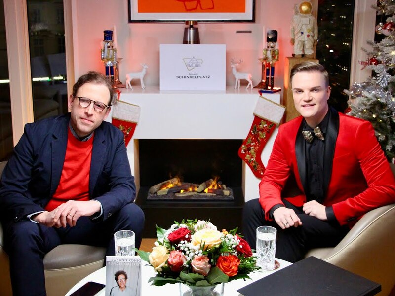 Galerist Johann Ko?nig im Salon Schinkelplatz: Ich habe meinen Kompass verloren - Foto: inside-wirtschaft.de