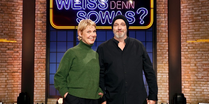 Das Comedy-Duell: Torsten Sträter gegen Cordula Stratmann / Wer weiß denn sowas?- Das Wissensquiz vom 18. bis 22. Dezember 2023, um 18:00 Uhr im Ersten - Foto: presseportal.de