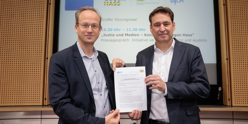 Kampf gegen Hate Speech / Justiz und Medien - konsequent gegen Hass - Foto: presseportal.de