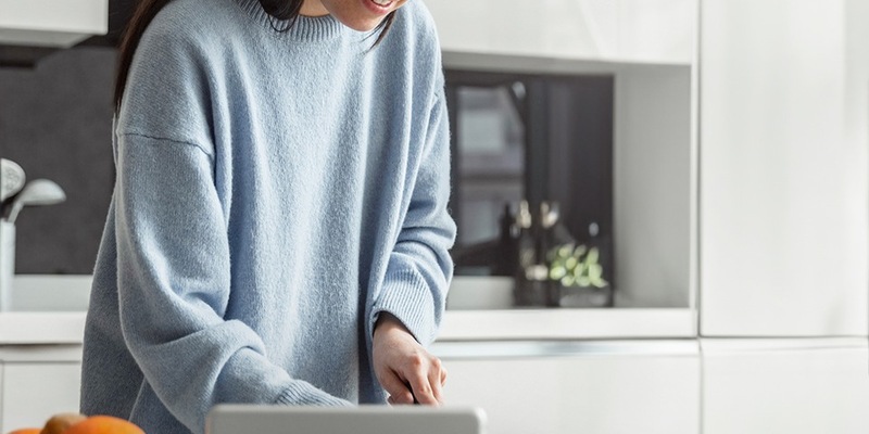 Das Internet als Küchenberater für eine gesunde Kost - Foto: presseportal.de