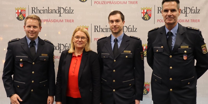 POL-PPTR: Polizeiinspektion Trier unter neuer Leitung, Weitere Führungswechsel im Polizeipräsidium Trier - Foto: presseportal.de