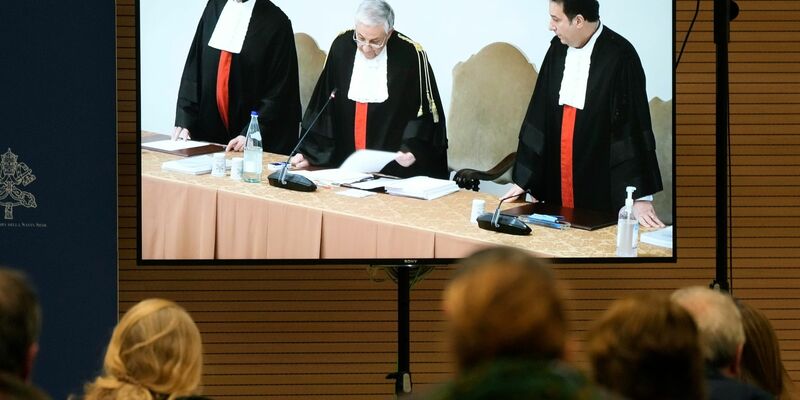 Im Vatikan-Prozess um fragwürdige Millionendeals ist das Urteil verkündet worden. - Foto: Andrew Medichini/AP