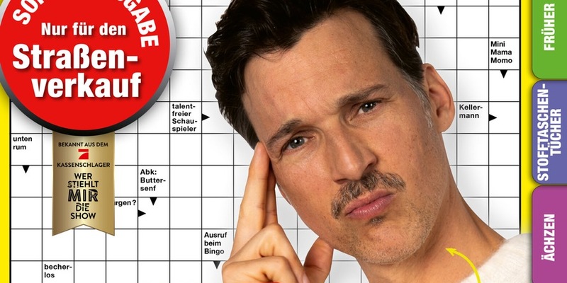 Florian David Fitz Wer stiehlt mir die Show? - Foto: ProSieben/ Florida TV, presseportal.de