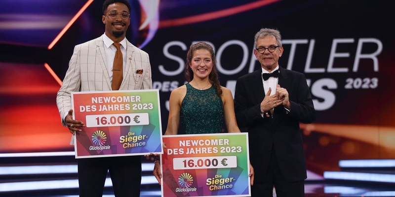 Deutschlands punktbester Zehnkämpfer aller Zeiten: GlücksSpirale-Zusatzlotterie Sieger-Chance kürt Leo Neugebauer zum Newcomer des Jahres - Foto: presseportal.de