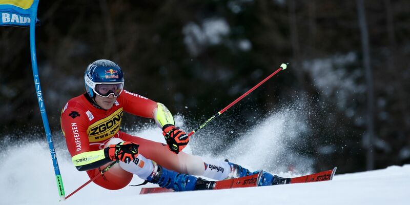 Marco Odermatt siegte in Alta Badia auch im Riesenslalom. - Foto: Gabriele Facciotti/AP/dpa