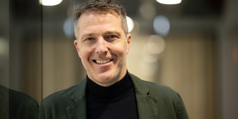 Bernd Reichart ist Geschäftsführer des Sportprojekteentwicklers A22. - Foto: Sebastian Gollnow/dpa