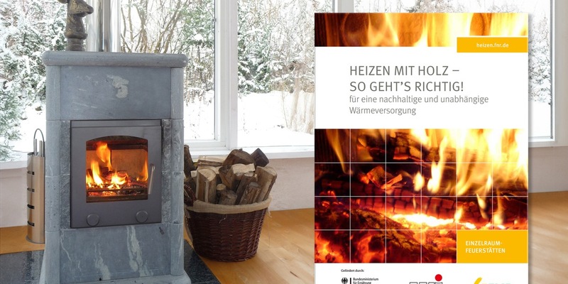 Heizen mit Holz, so geht's richtig / Mit guter Bedienung Emissionen reduzieren - Foto: presseportal.de