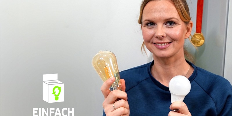 Einfach Licht recyceln! - Doppel-Olympiasiegerin Britta Steffen engagiert sich für Lampenrückgabe - Foto: presseportal.de