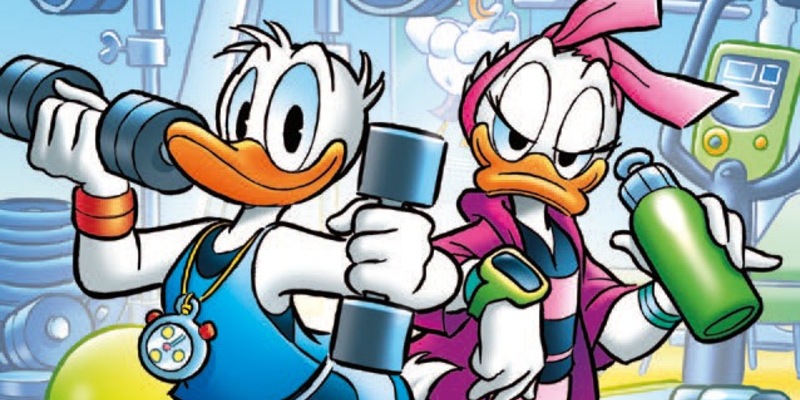 Sportliche Vorsätze: Mit Donald Duck im Lustigen Taschenbuch Fitness Nr. 1! - Foto: presseportal.de