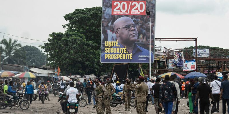 Präsident Félix Tshisekedi hat gute Chancen auf eine Wiederwahl in der Demokratischen Republik Kongo. - Foto: Samy Ntumba Shambuyi/AP/dpa