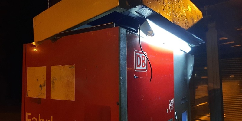 BPOL-HB: Fahrausweisautomat im Bahnhof Wieren aufgebrochen - Foto: presseportal.de