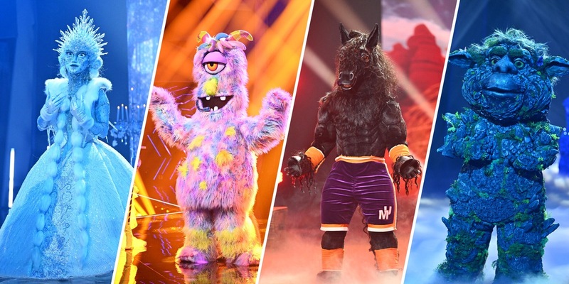 DIE EISPRINZESSIN DER LULATSCH DER MUSTANG DER TROLL The Masked Singer - Foto: Seven.One/Willi Weber, presseportal.de